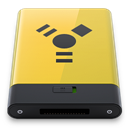 Yellow Firewire icon